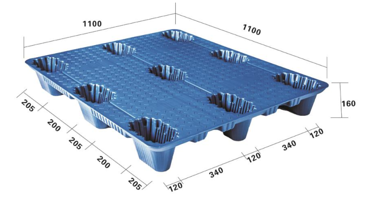 Blow molding  pallet