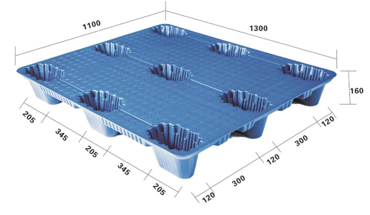 Blow molding  pallet