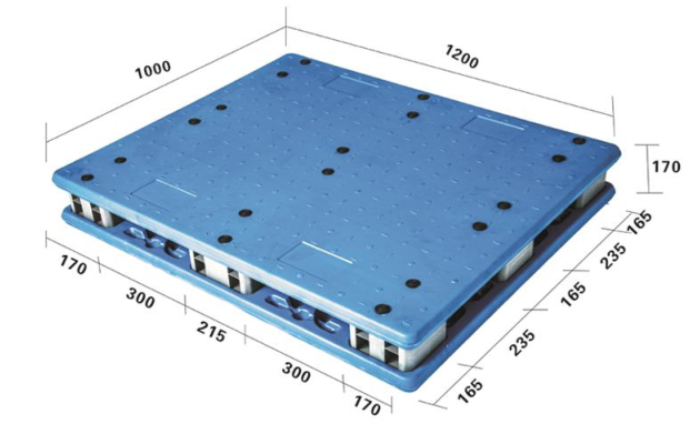 Blow molding  pallet