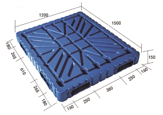 Blow molding  pallet