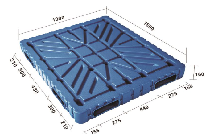 Blow molding  pallet